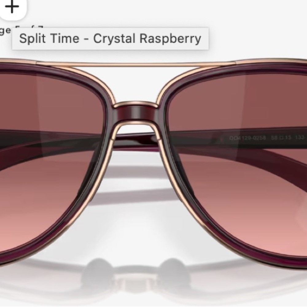 COPY - Oakley Split Time pilot/Aviator Sunglasses